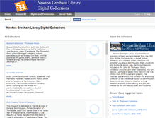 Tablet Screenshot of digital.library.shsu.edu
